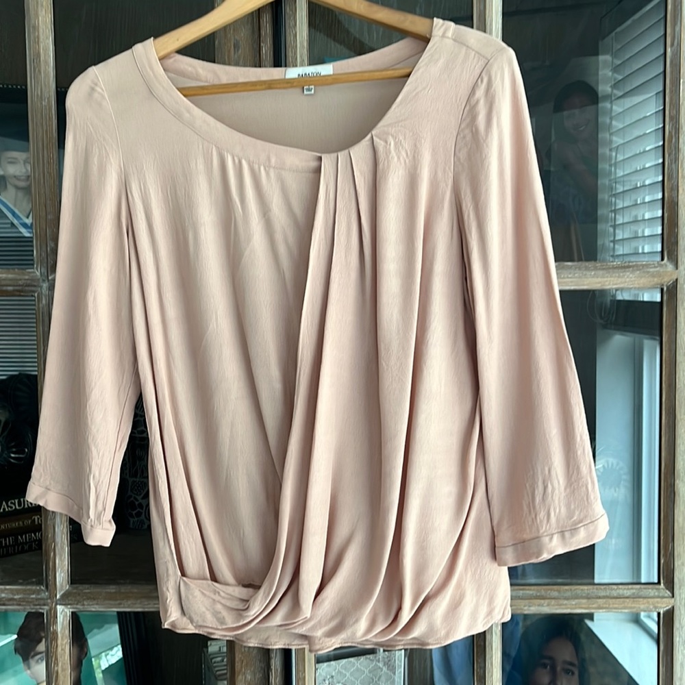 Babaton drapey blouse